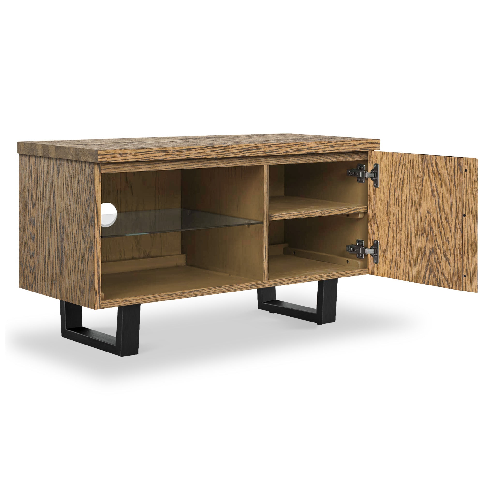 Meuble TV Isaac Oak 90 cm