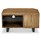Meuble TV d'angle Isaac Oak 90 cm