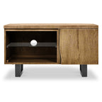 Meuble TV d'angle Isaac Oak 90 cm