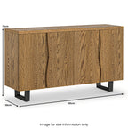 Buffet Isaac Oak grand format