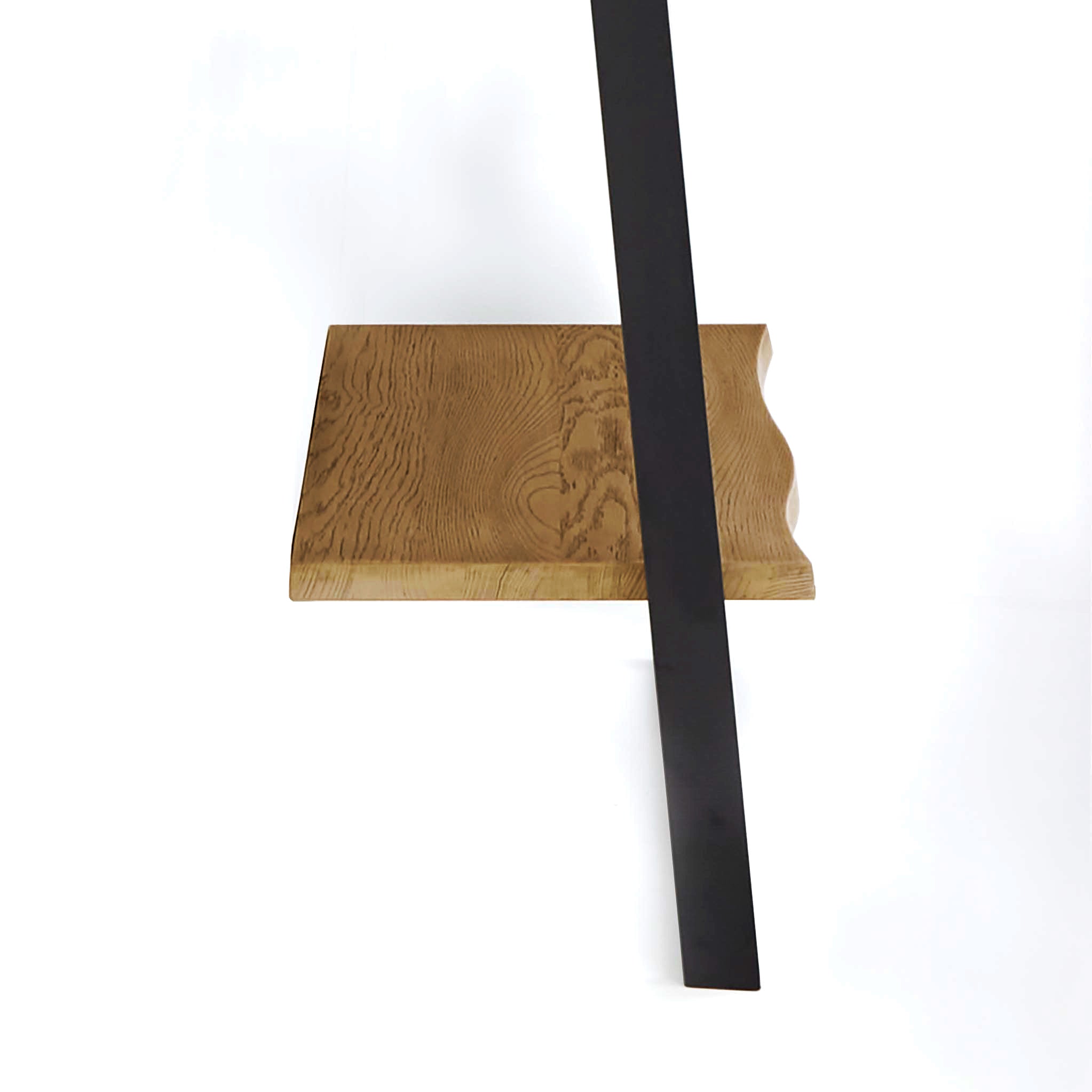 Bibliothèque échelle Isaac Oak