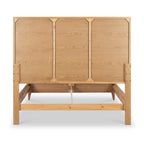 Cadre de lit en chêne Sunburst