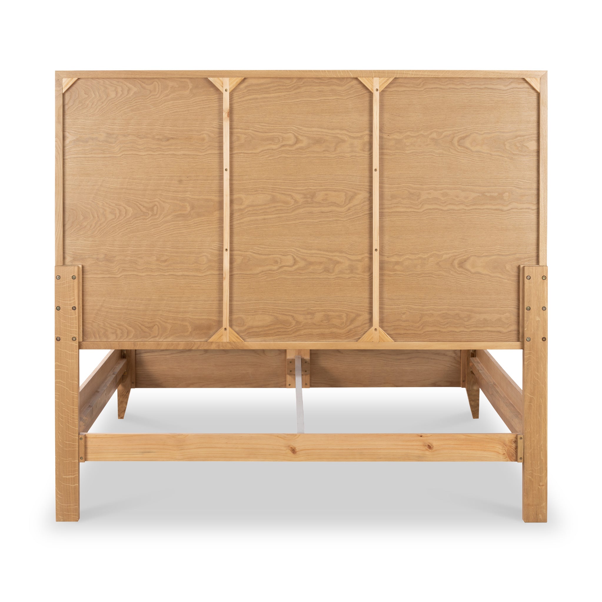 Cadre de lit en chêne Sunburst