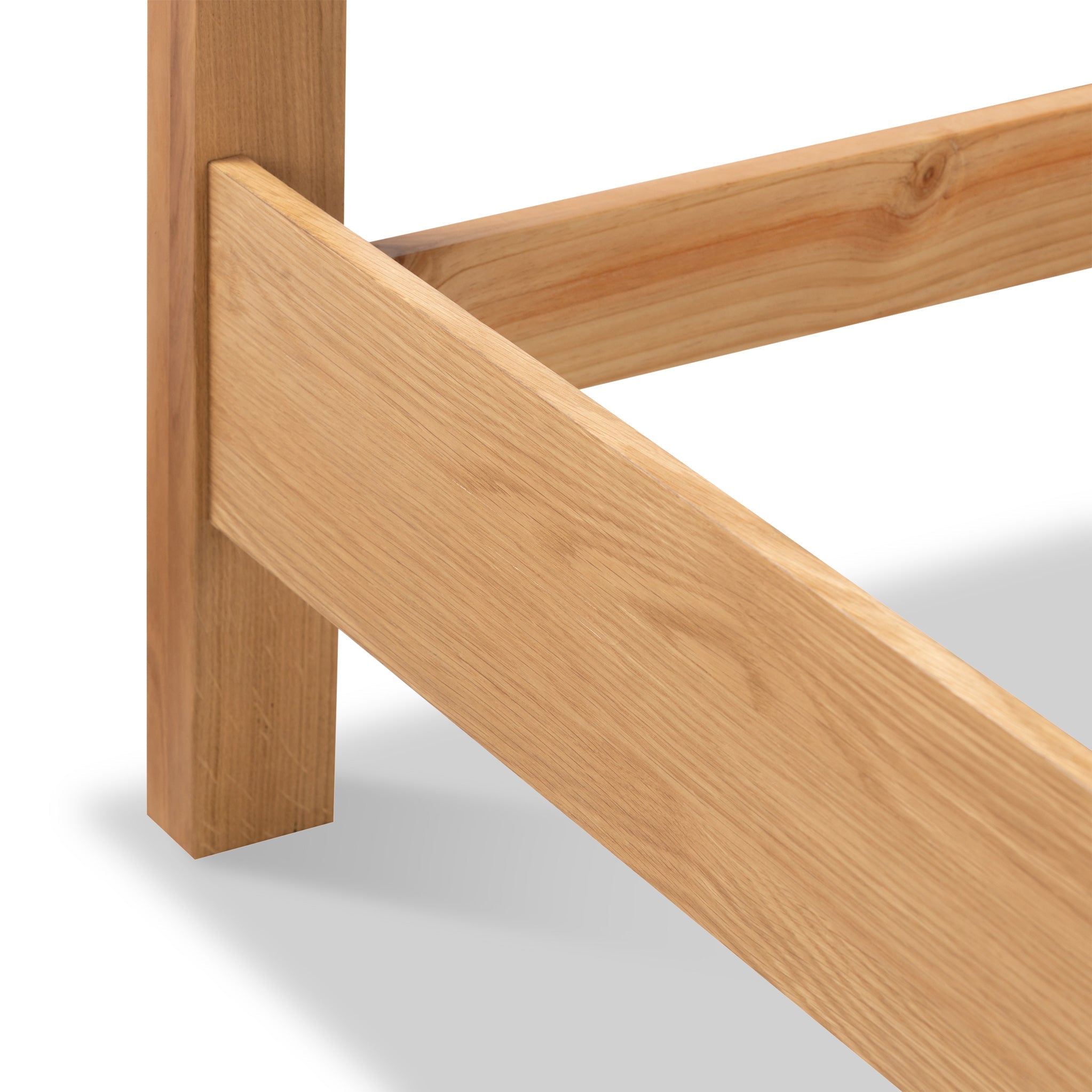 Cadre de lit en chêne Sunburst