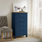 Commode haute Farrow XL à 5 tiroirs