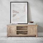 Meuble TV Farrow en chêne délavé de 120 cm