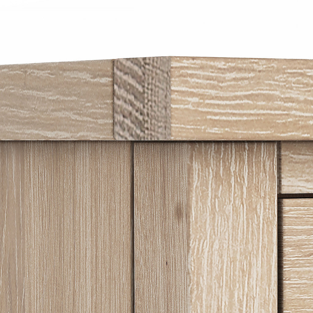 Meuble TV extra large Farrow en chêne lavé de 180 cm