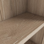 Grande bibliothèque en chêne délavé Farrow