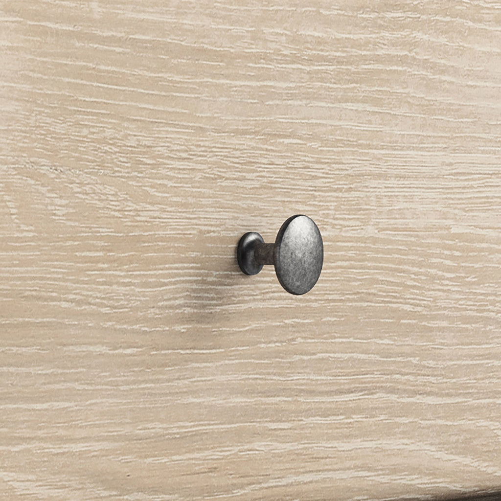 Petit buffet Céline en chêne lavé