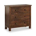 Commode à 3 tiroirs en acacia Duchy