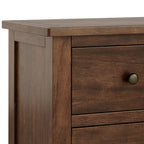 Commode Duchy Acacia à 2 tiroirs et 3 tiroirs