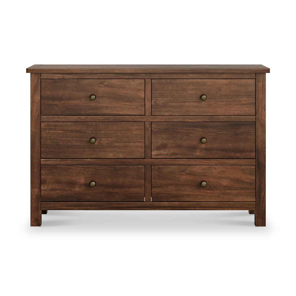 Commode à 6 tiroirs en acacia Duchy