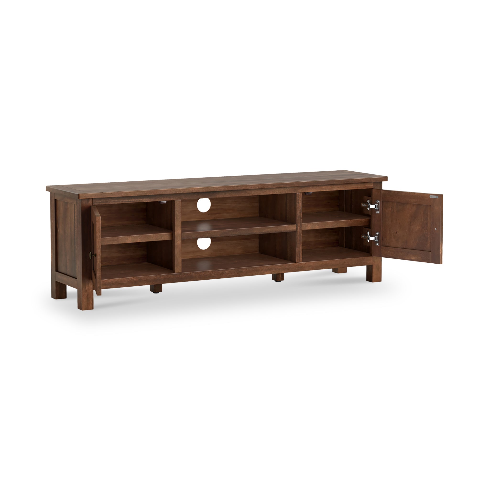 Meuble TV Duchy Acacia de 150 cm de large