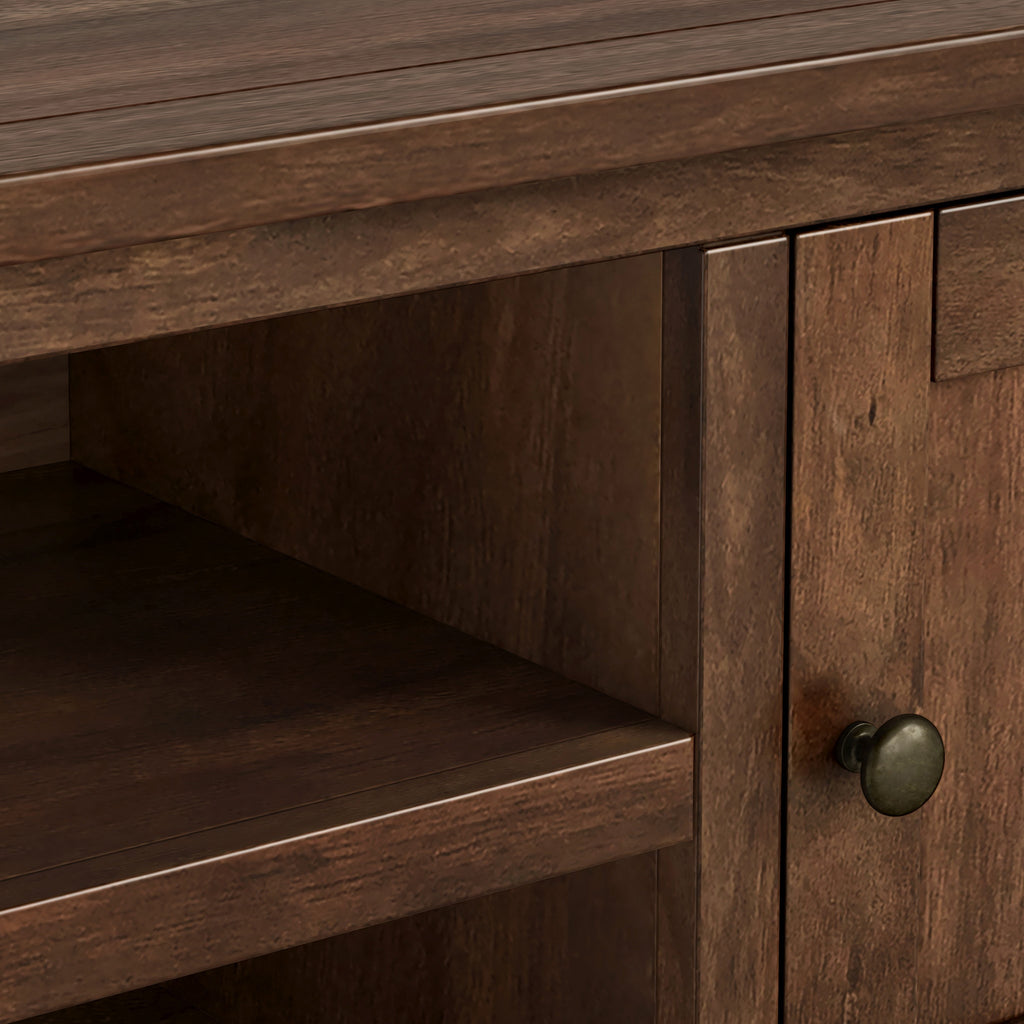 Meuble TV Duchy Acacia de 150 cm de large