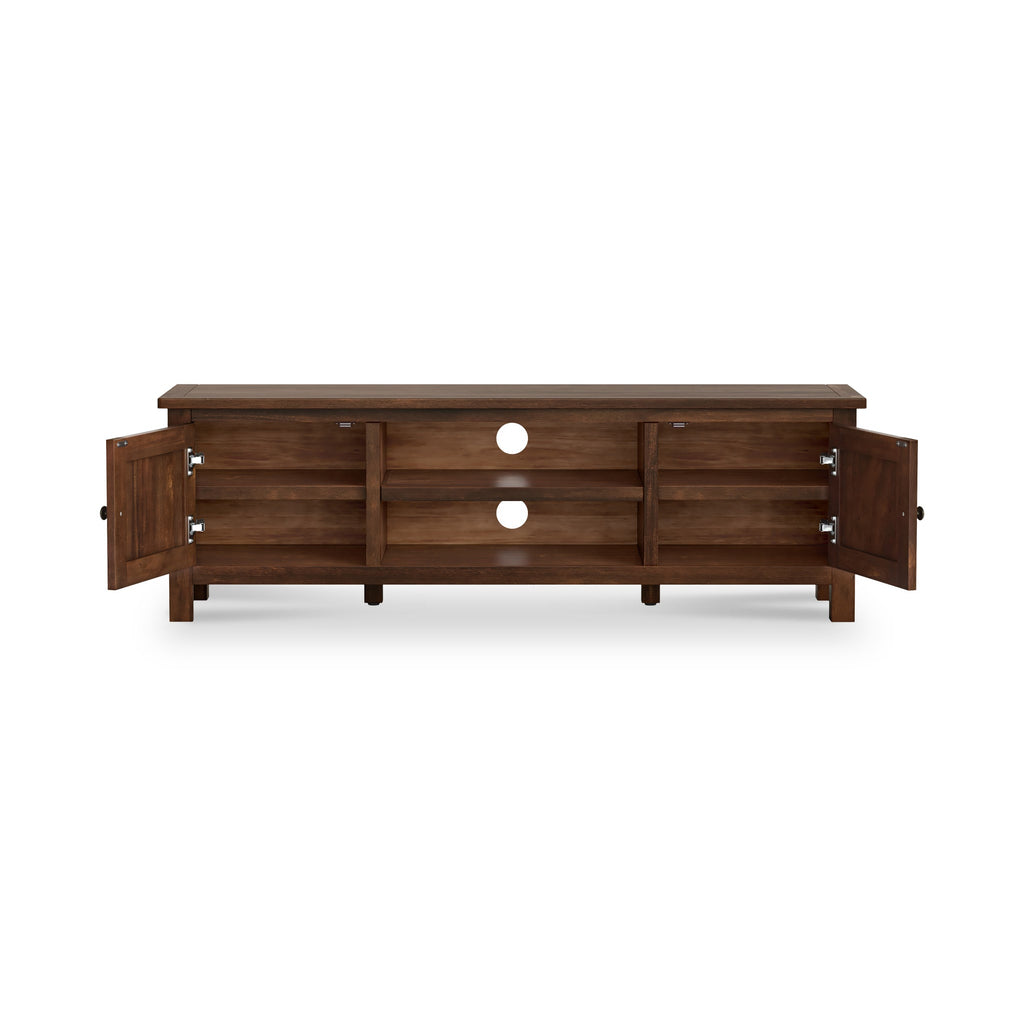 Meuble TV Duchy Acacia de 150 cm de large