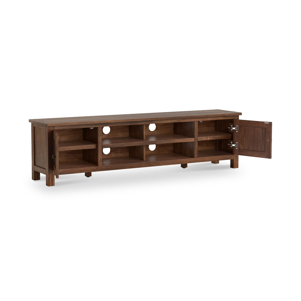 Meuble TV extra large Duchy Acacia 180 cm