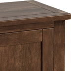 Meuble TV extra large Duchy Acacia 180 cm