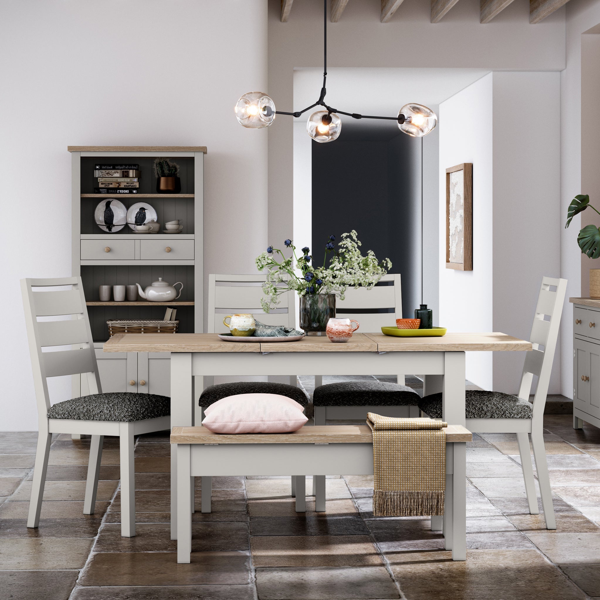 Banc de rangement peu profond Trelan