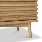 Commode Kari en chêne clair à 4 tiroirs