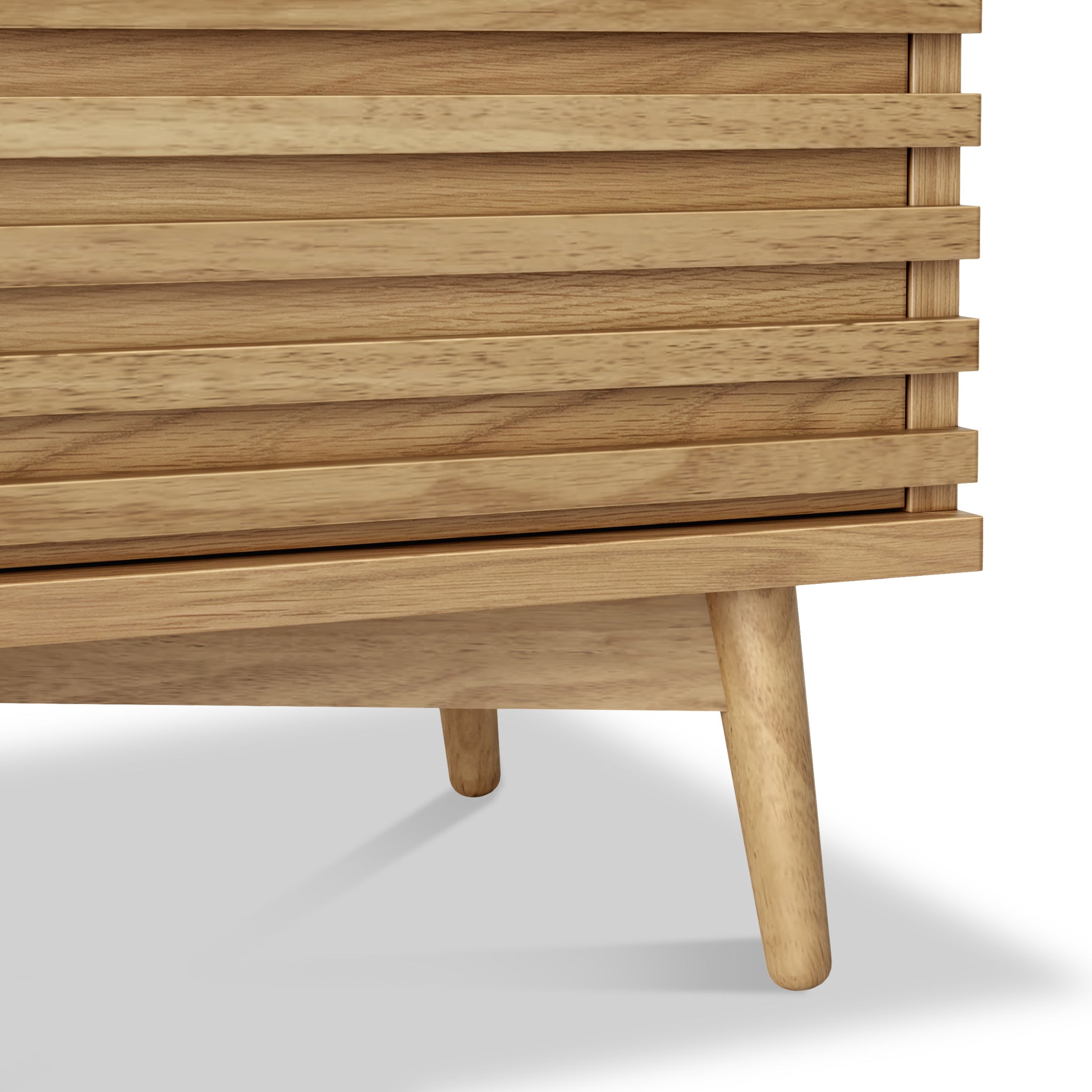 Commode Kari en chêne clair à 4 tiroirs