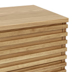 Commode Kari en chêne clair à 6 tiroirs