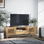 Meuble TV Kari en chêne clair de 150 cm de large