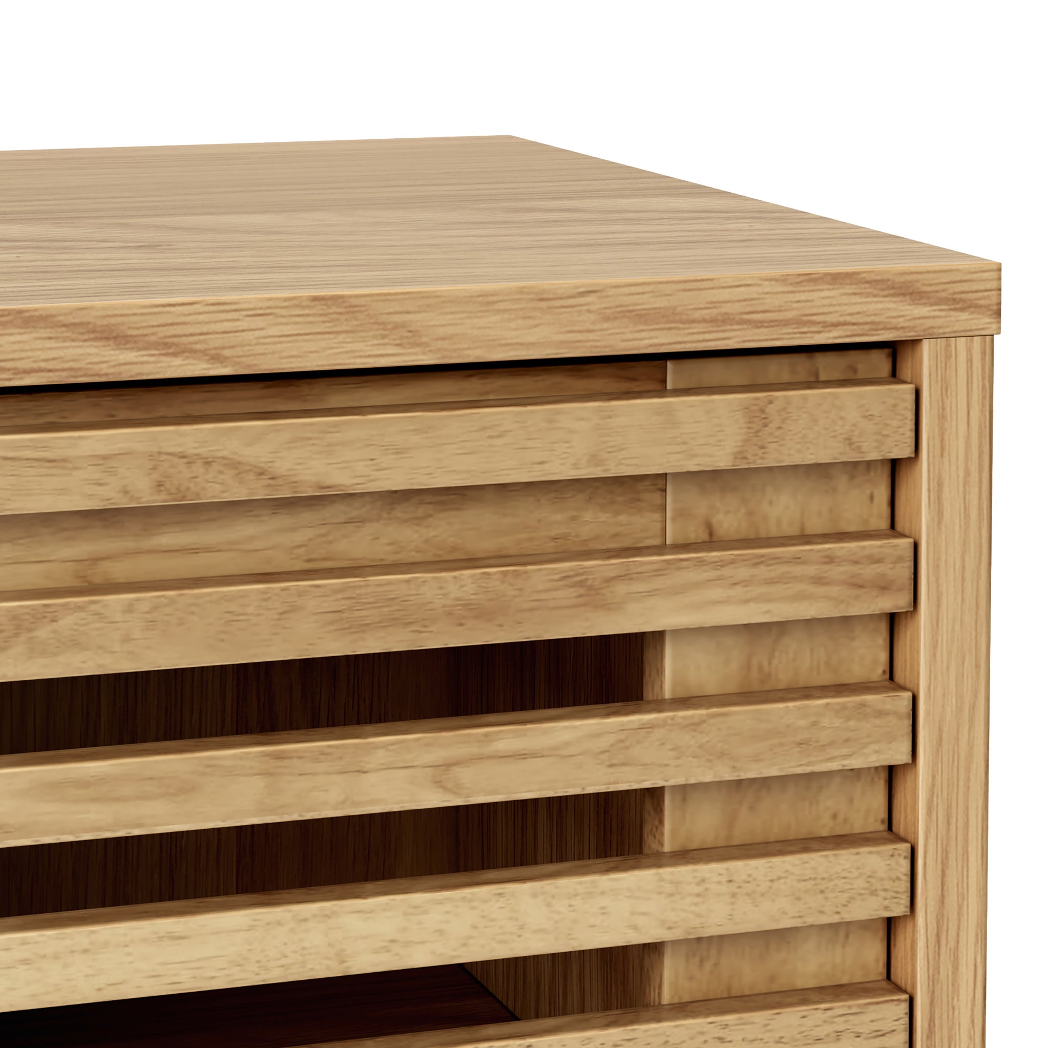 Meuble TV Kari en chêne clair de 150 cm de large