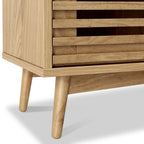 Meuble TV Kari en chêne clair de 150 cm de large