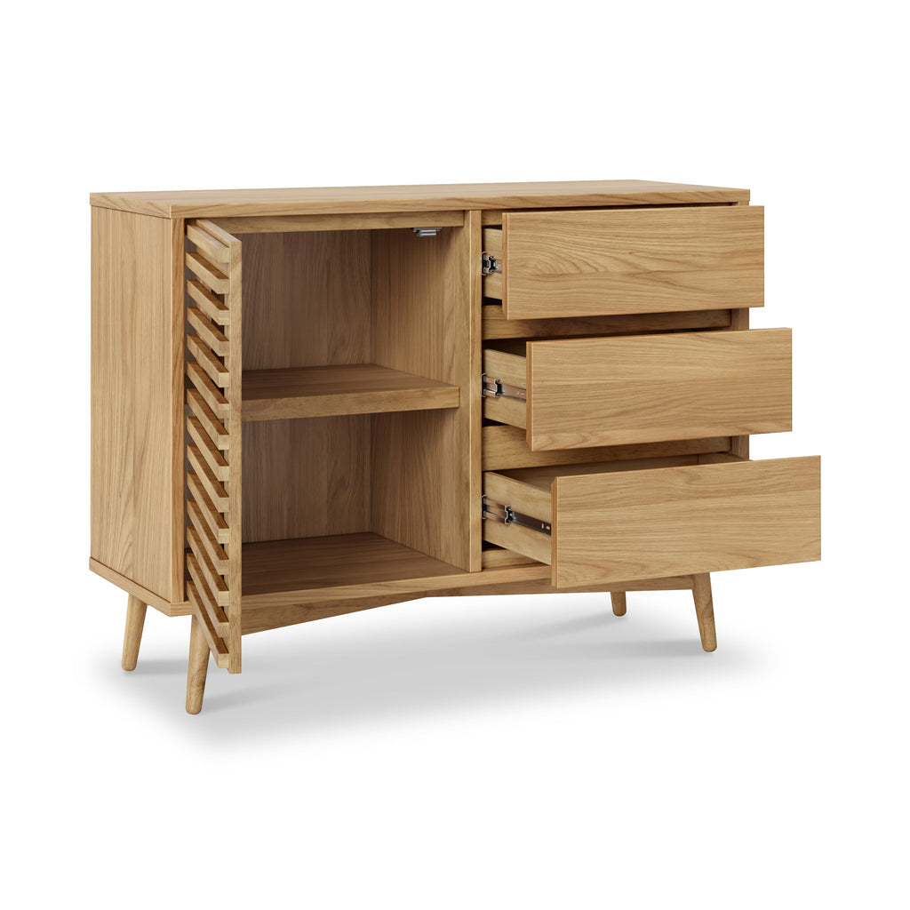 Buffet Kari en chêne clair