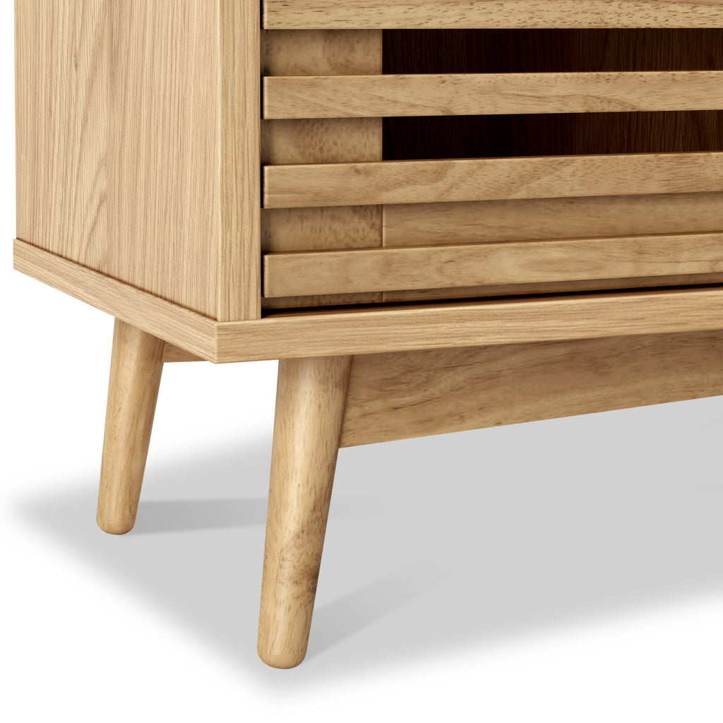 Buffet 3 portes Kari en chêne clair