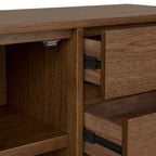 Buffet Kari en chêne foncé