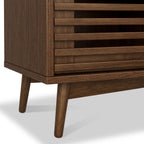 Buffet Kari en chêne foncé