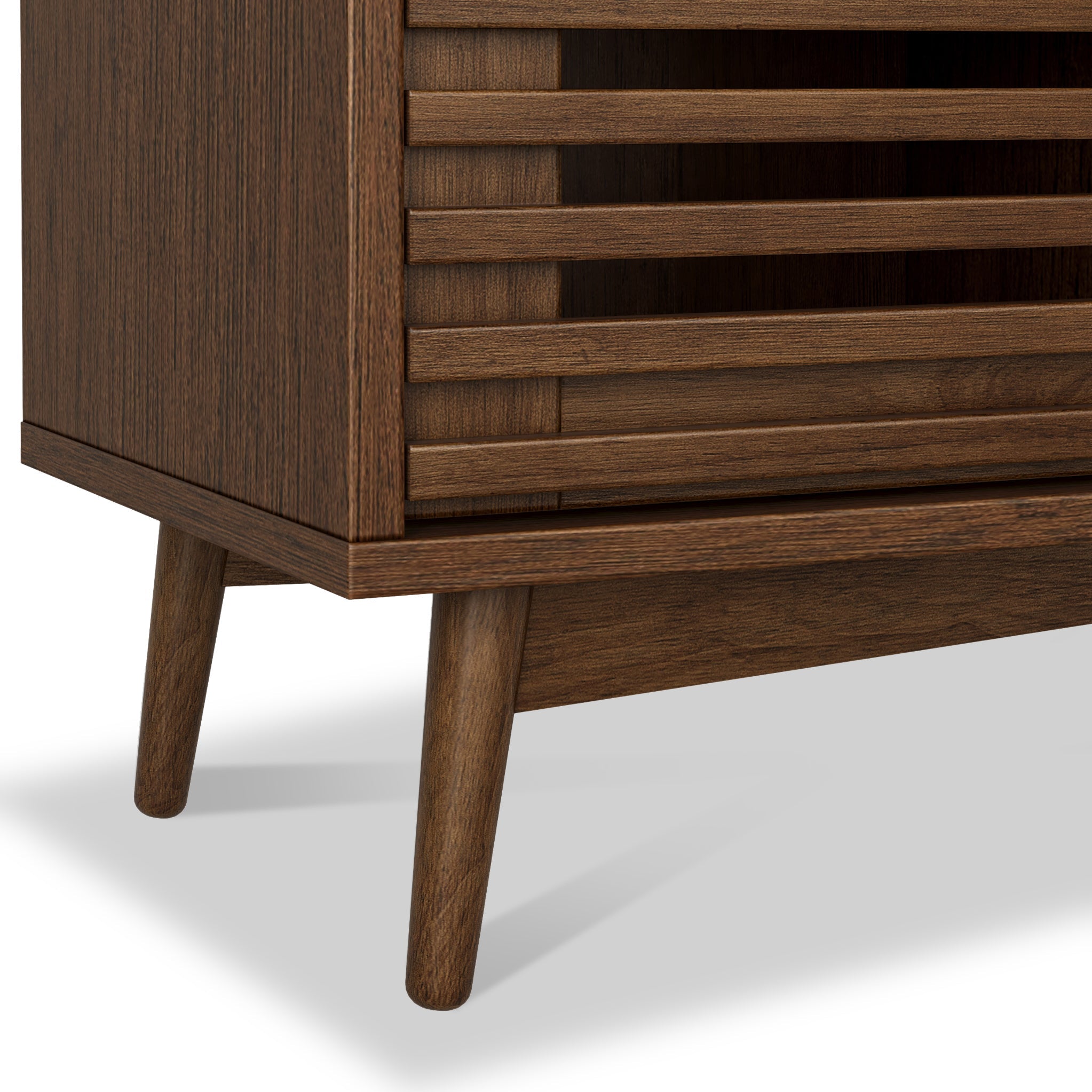 Buffet Kari en chêne foncé à 3 portes