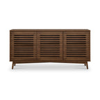 Buffet Kari en chêne foncé à 3 portes