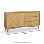 Buffet Flintham Oak grand modèle