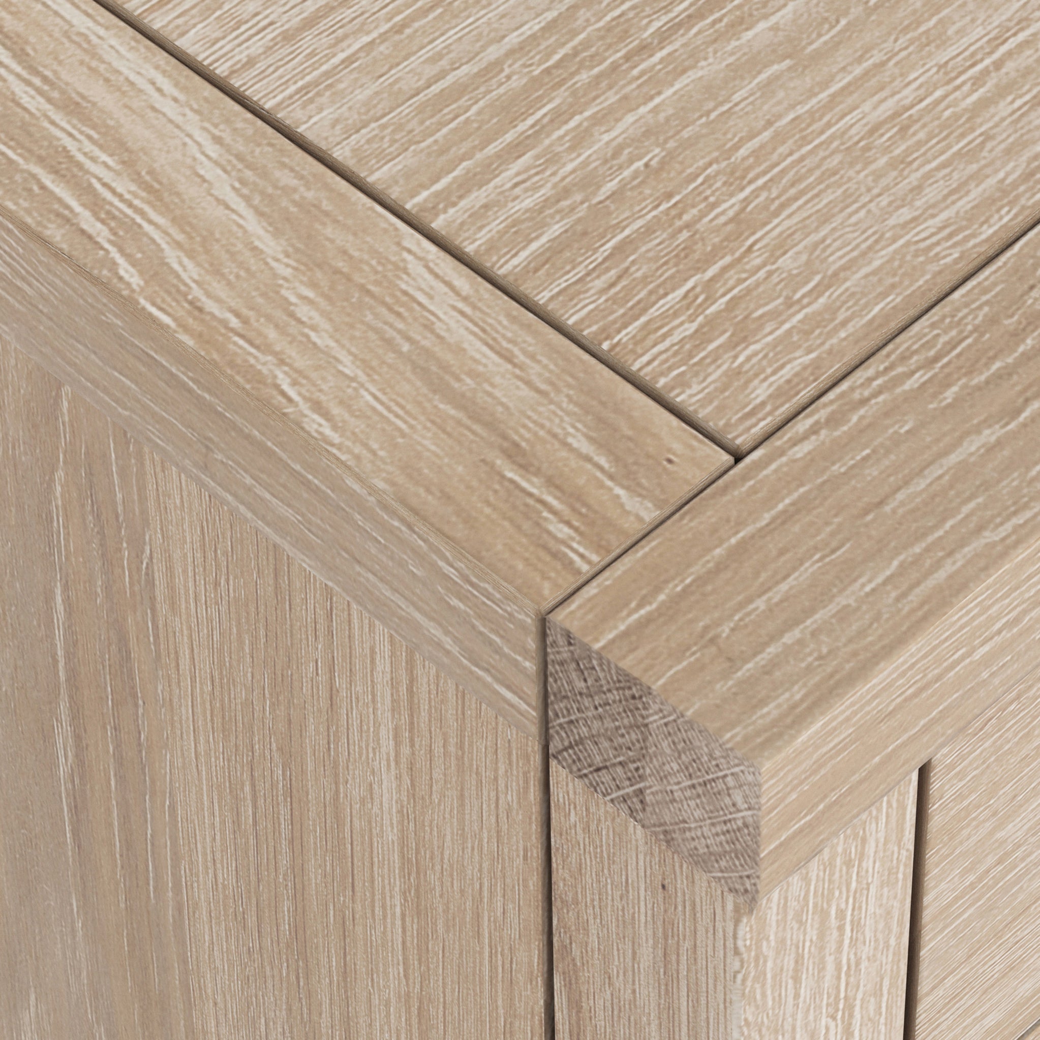 Petit buffet en chêne délavé Farrow