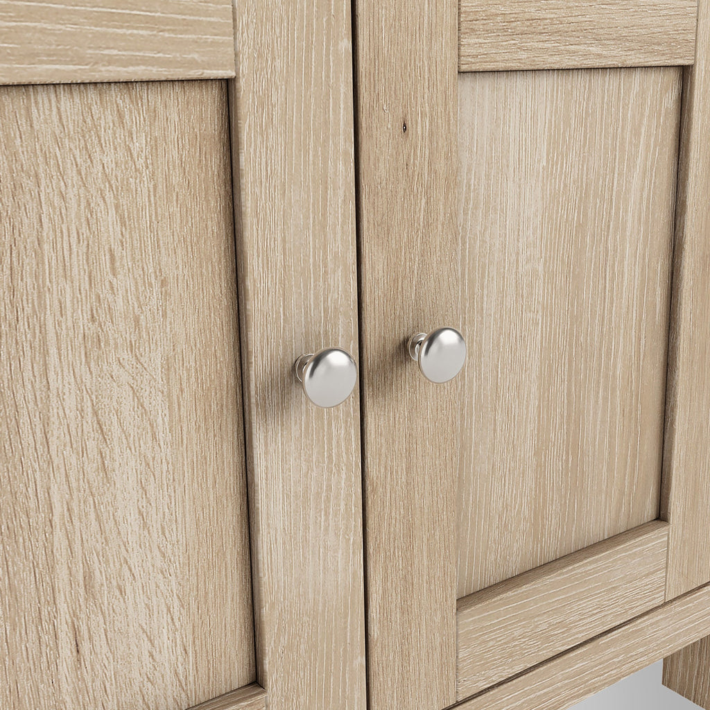 Petit buffet en chêne délavé Farrow