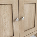 Petit buffet en chêne délavé Farrow