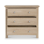 Commode à 3 tiroirs en chêne délavé Farrow