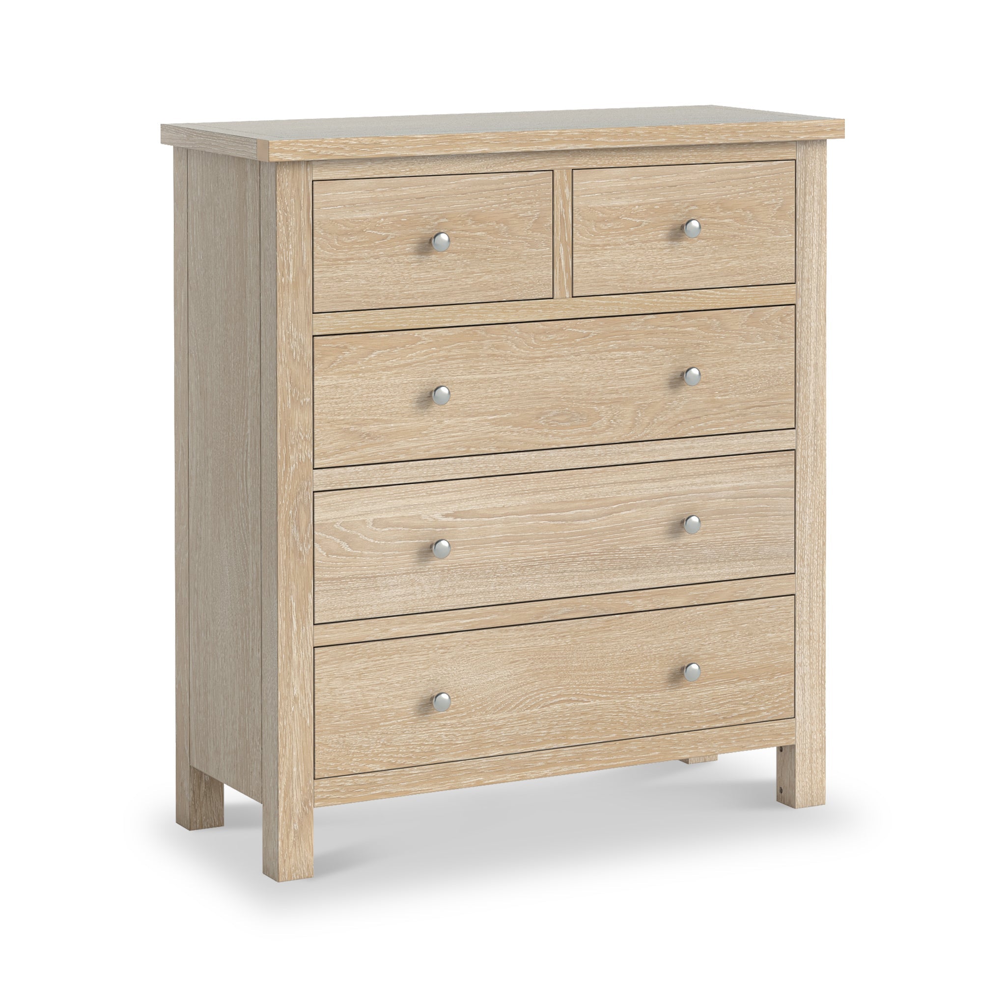 Commode Farrow Washed Oak XL 2 tiroirs sur 3