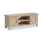 Meuble TV Trelan en chêne lavé de 125 cm