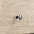 Commode à 3 tiroirs Céline en chêne blanchi