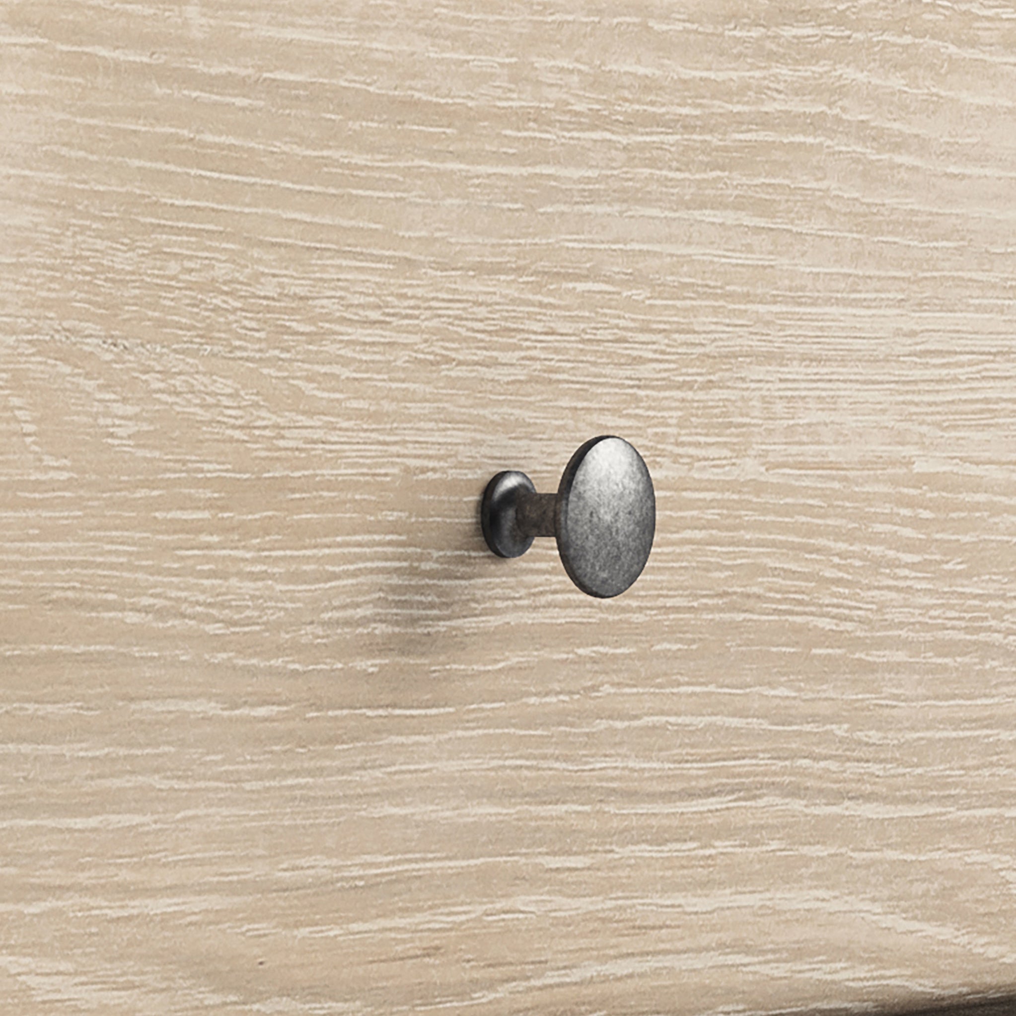 Commode à 3 tiroirs Céline en chêne blanchi