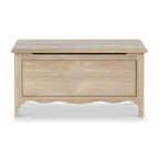 Coffre à couvertures Céline en chêne lavé