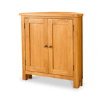 Armoire d'angle en chêne Lanner