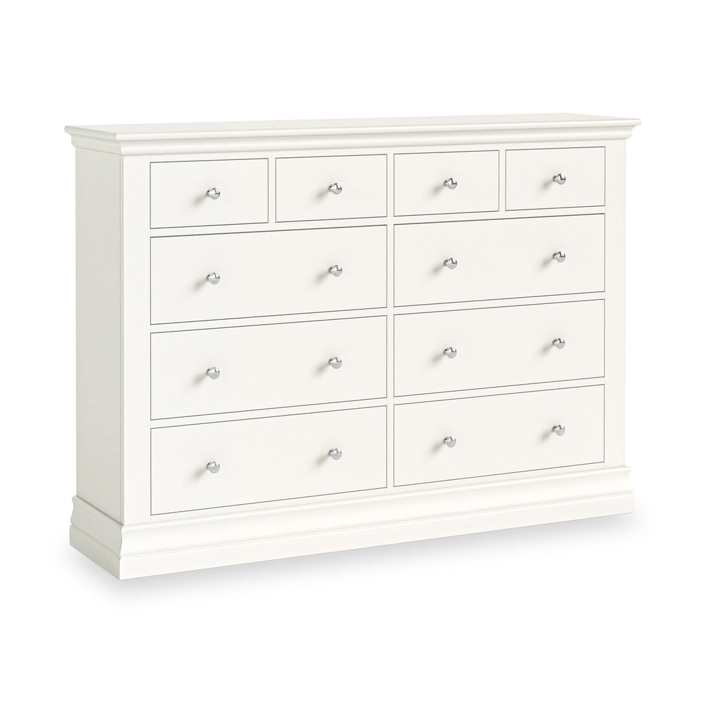 Commode Ingleby à 4 tiroirs en haut et 6 en bas