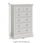 Commode Ingleby à 2 tiroirs et 4 tiroirs