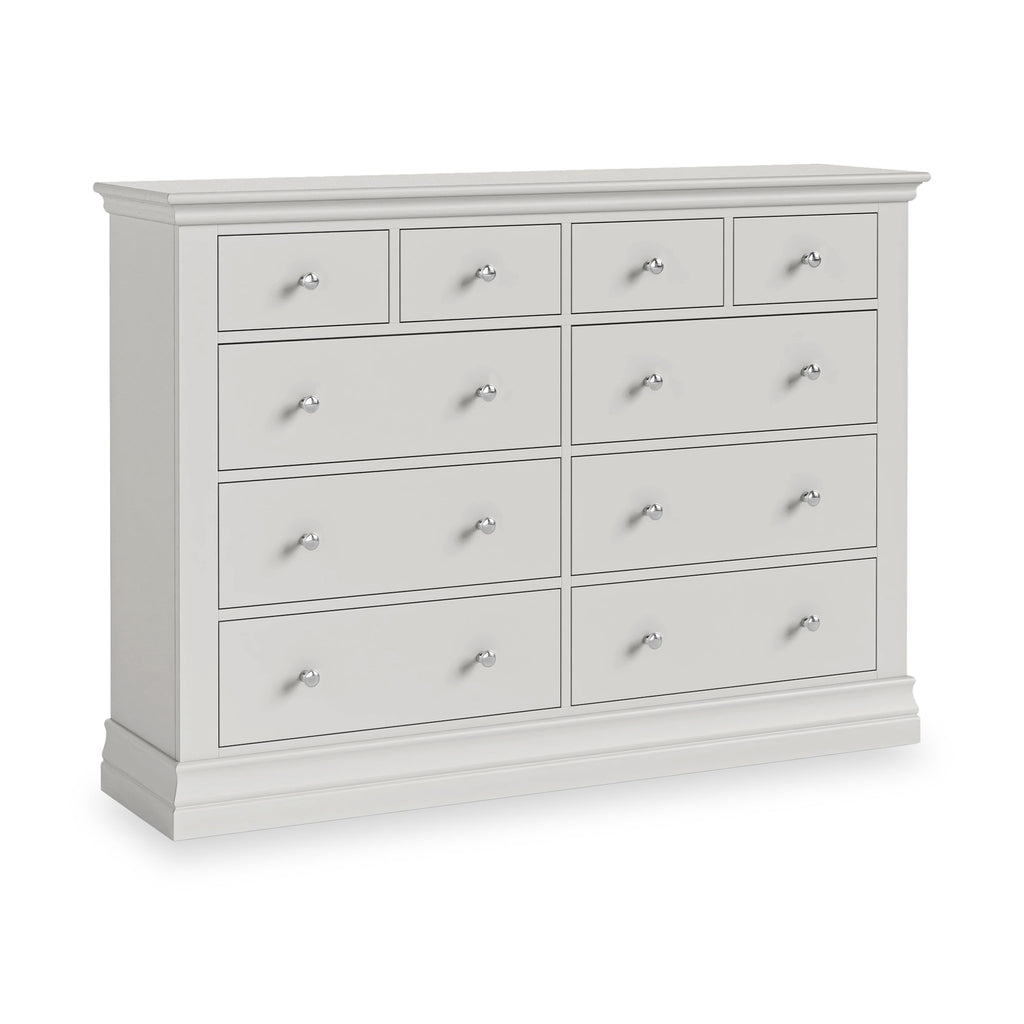 Commode Ingleby à 4 tiroirs en haut et 6 en bas