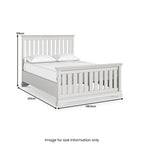 Cadre de lit à lattes Ingleby