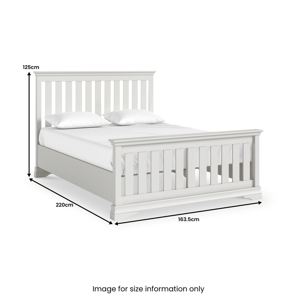 Cadre de lit à lattes Ingleby